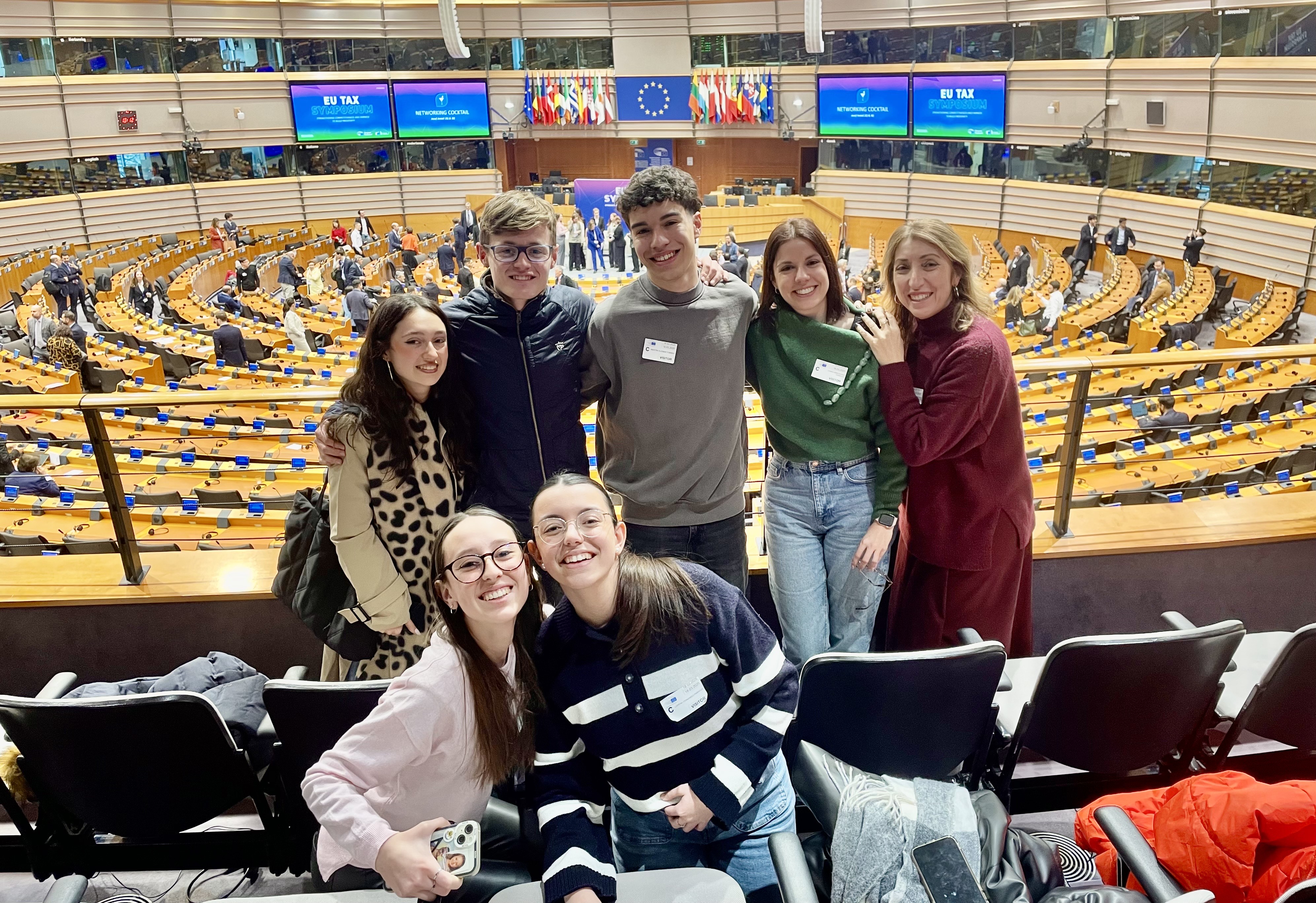 Visit to the European Parliament Hemicycle