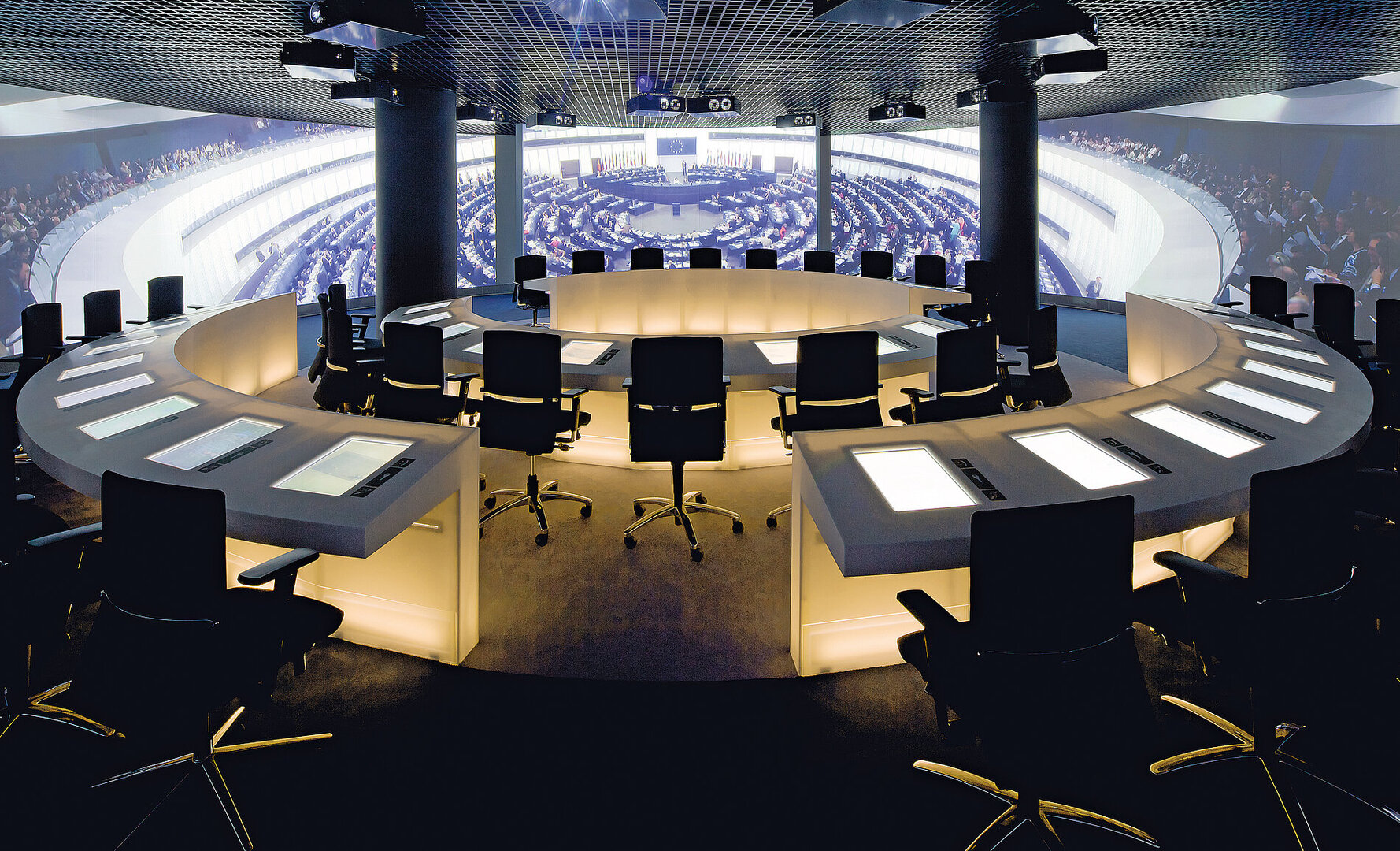 Visit to the European Parliament Hemicycle