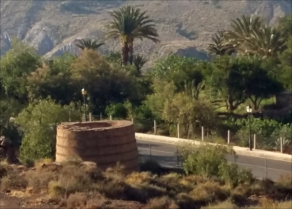 horno de calcinación en los Baños de Sierra Alhamilla